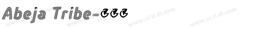 Abeja Tribe字体转换